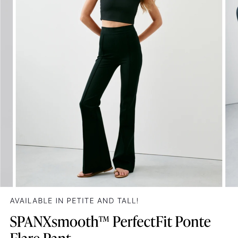 Spanx Perfect fit ponte flare pant size medium (m)